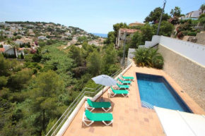  Elena Baladrar - sea view villa with private pool in Benissa  Бенисса